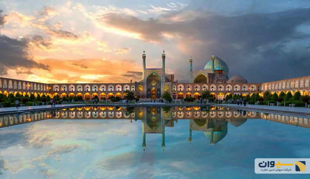 تصویری زیبا از میدان نقش جهان اصفهان ایران