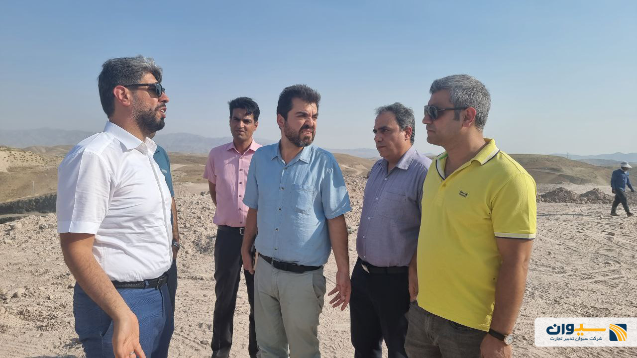 بازدید آقای دکتر محمدی مدیر عامل شرکت سیوان تدبیر تجارت از پروژه  مجموعه آموزشی فناوری دانشگاه خاتم پردیس