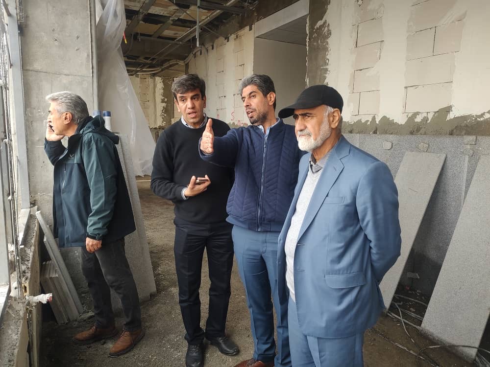 بازدید مهندس اسماعیل دوستی مدرسه دارالفنون قزوین