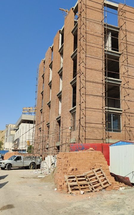 بانک پاسارگاد شعبه چابهار در حال ساخت